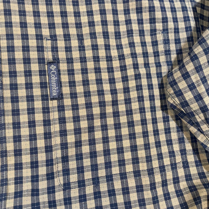 00s Columbia Checkered Button Down Shirt