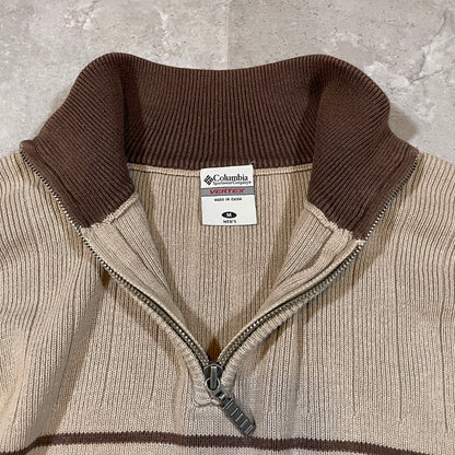 00s Columbia Knitted Half Zip