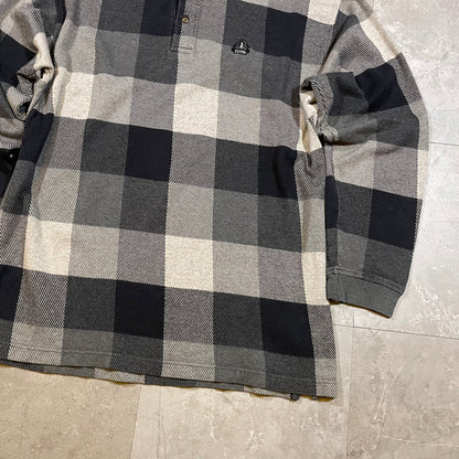 00s Izod Checkered Polo Sweater