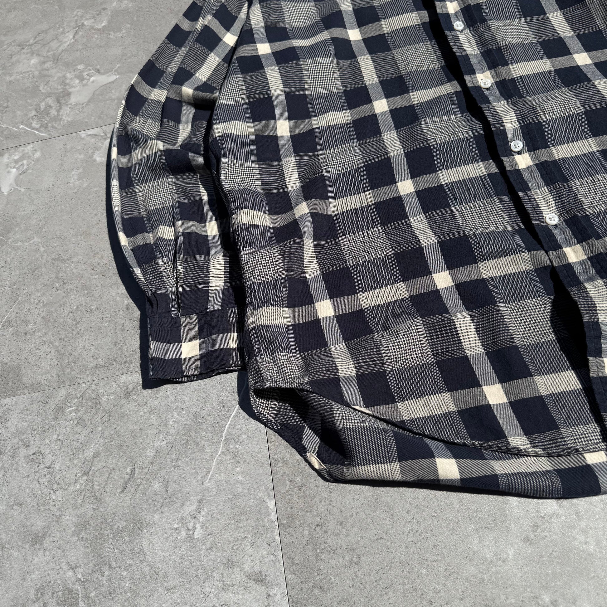 90s-00s Ralph Lauren Blake Checkered Shirt KiiChain Clothing