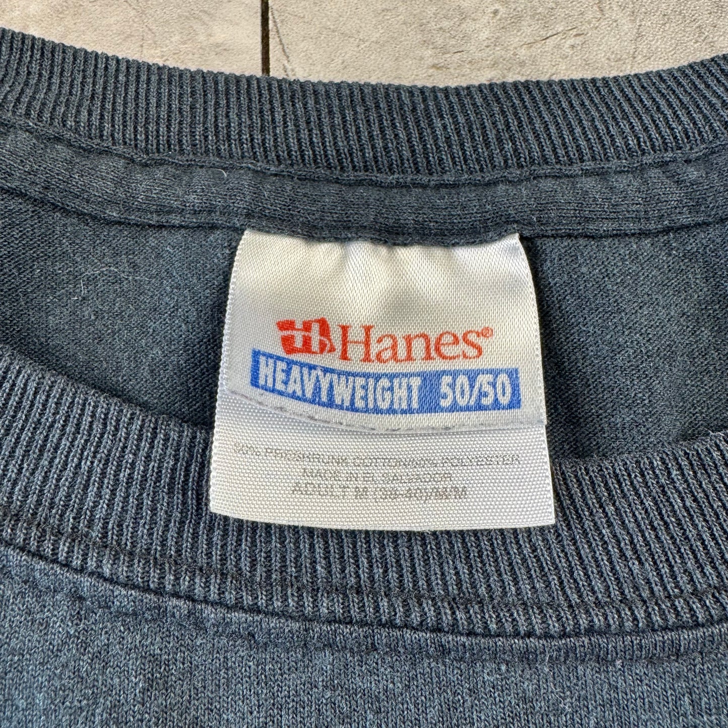 90s-00s Hanes Heavyweight Range Rider Tavern Black Biker Graphic T-Shirt