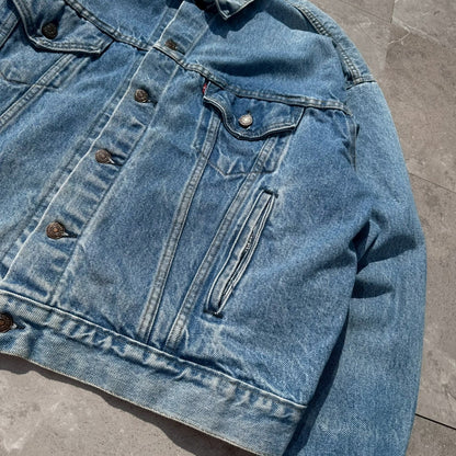 80s-90s Levi's 70507 Type III Made in USA Light Blue Denim Jacket