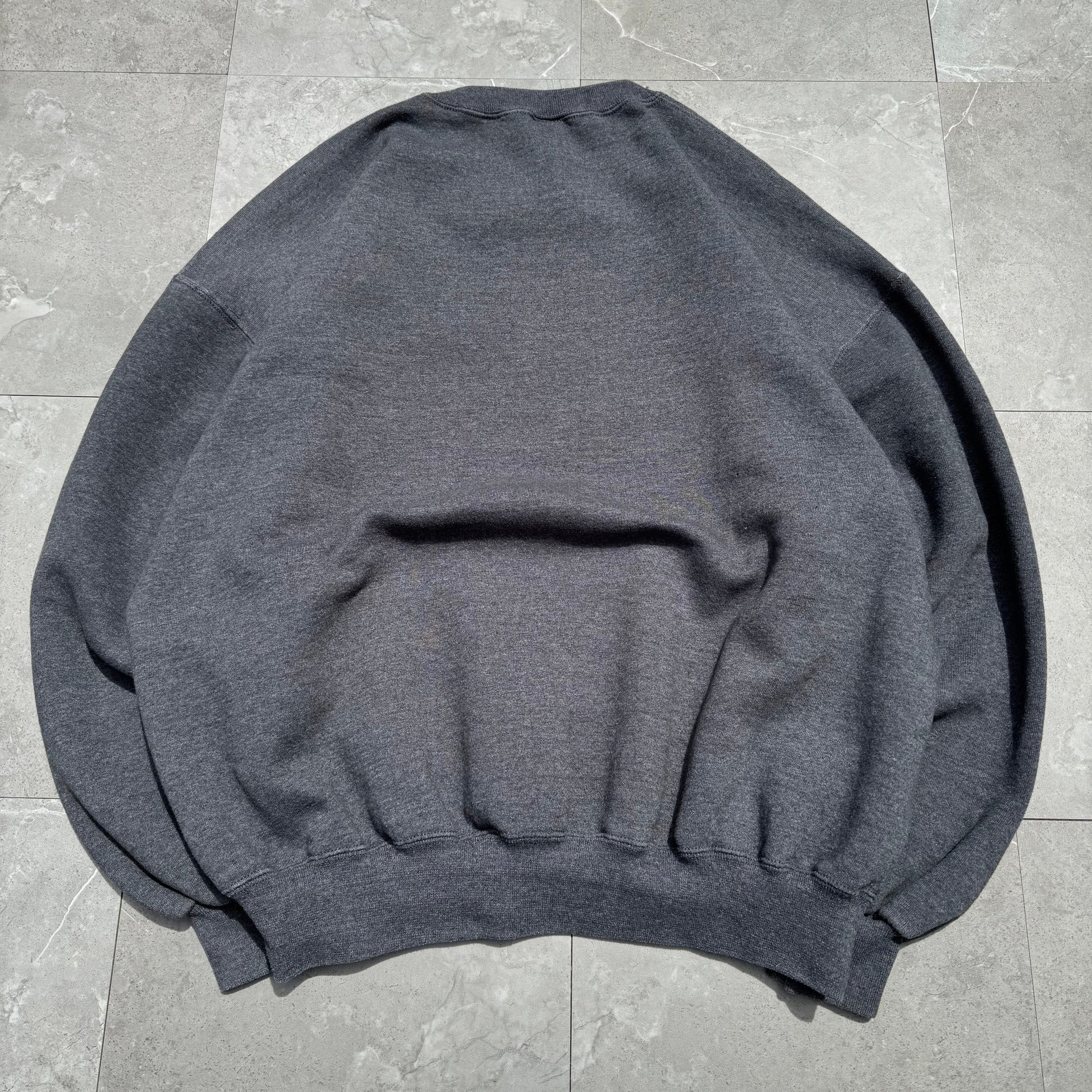 90s Russell Athletic Made in USA Dark Gray Sweatshirt KiiChain Clothing