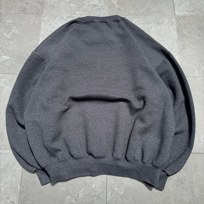 90s Russell Athletic Made in USA Dark Gray Sweatshirt KiiChain Clothing