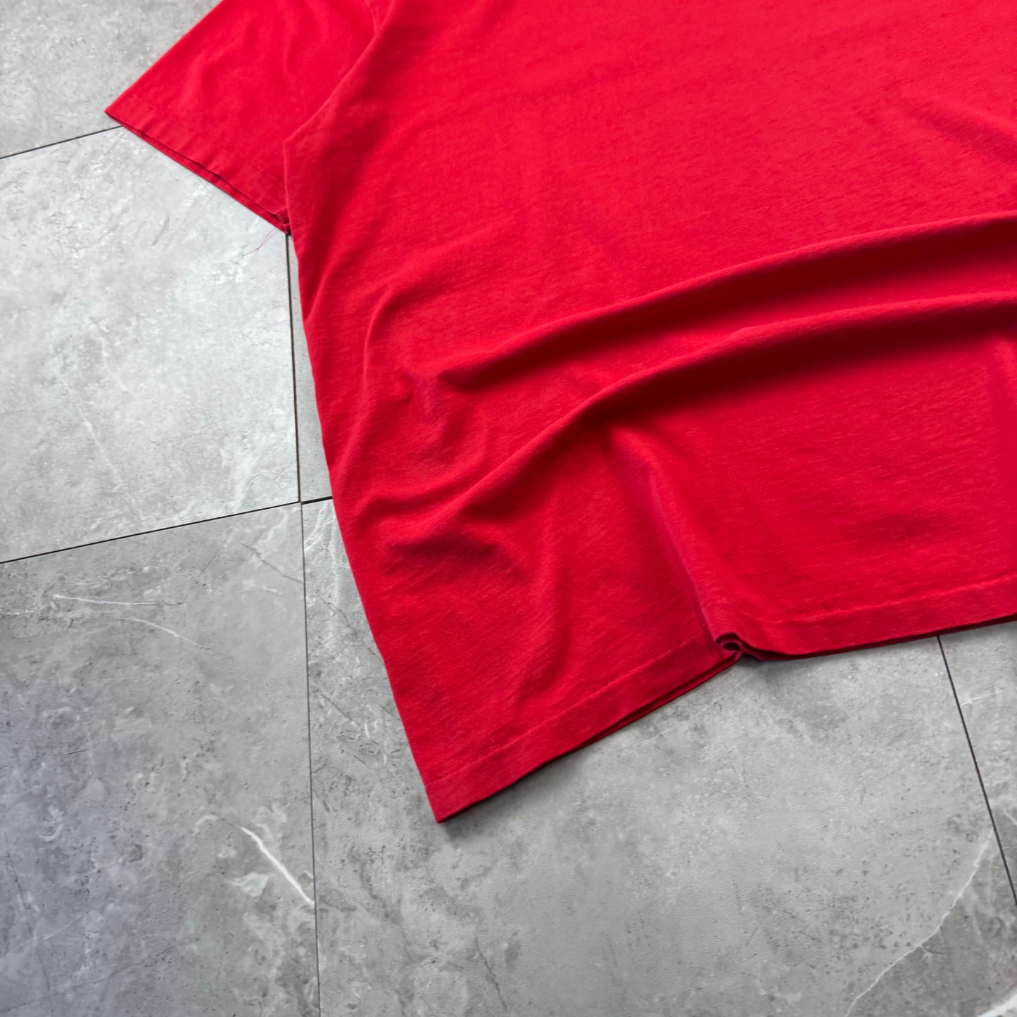 90s Polo by Ralph Lauren Red Logo Single Stitch T-Shirt