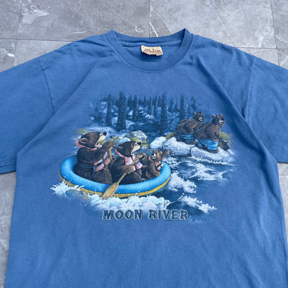 00s Moon River Faded Graphic T-Shirt