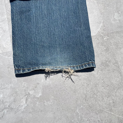 00s Levi’s 559 Repaired Denim 34x34