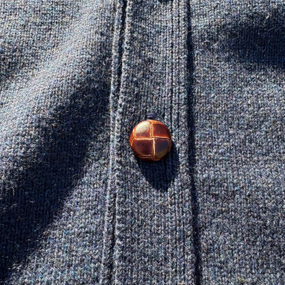90s-00s Eddie Bauer Wool Made in USA Elbow Patch Cardigan