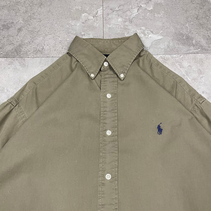 90s Ralph Lauren Blaire Brown Shirt