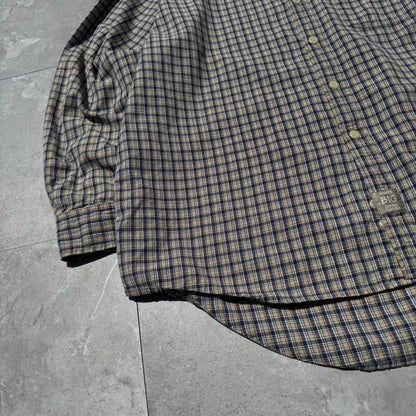 90s-00s Arrow Khaki’s BIG Oxford Checkered Shirt KiiChain Clothing
