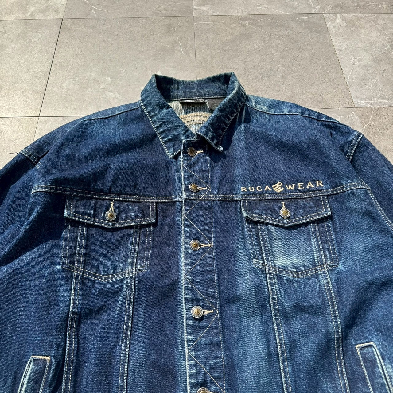 00s RocaWear Oversized Denim Jacket