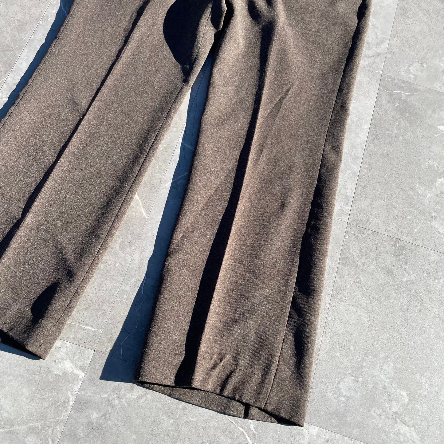 80s Levi's Made in USA Brown Action Slacks