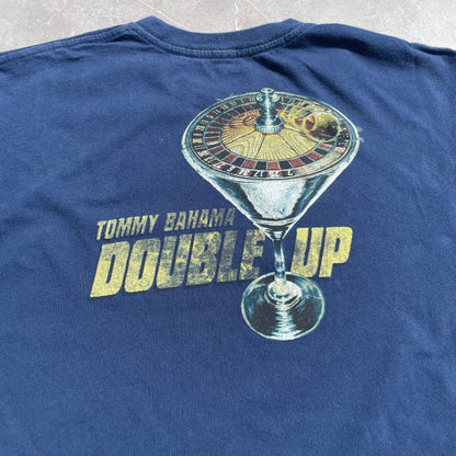 00s Tommy Bahama Double Up Graphic T-Shirt