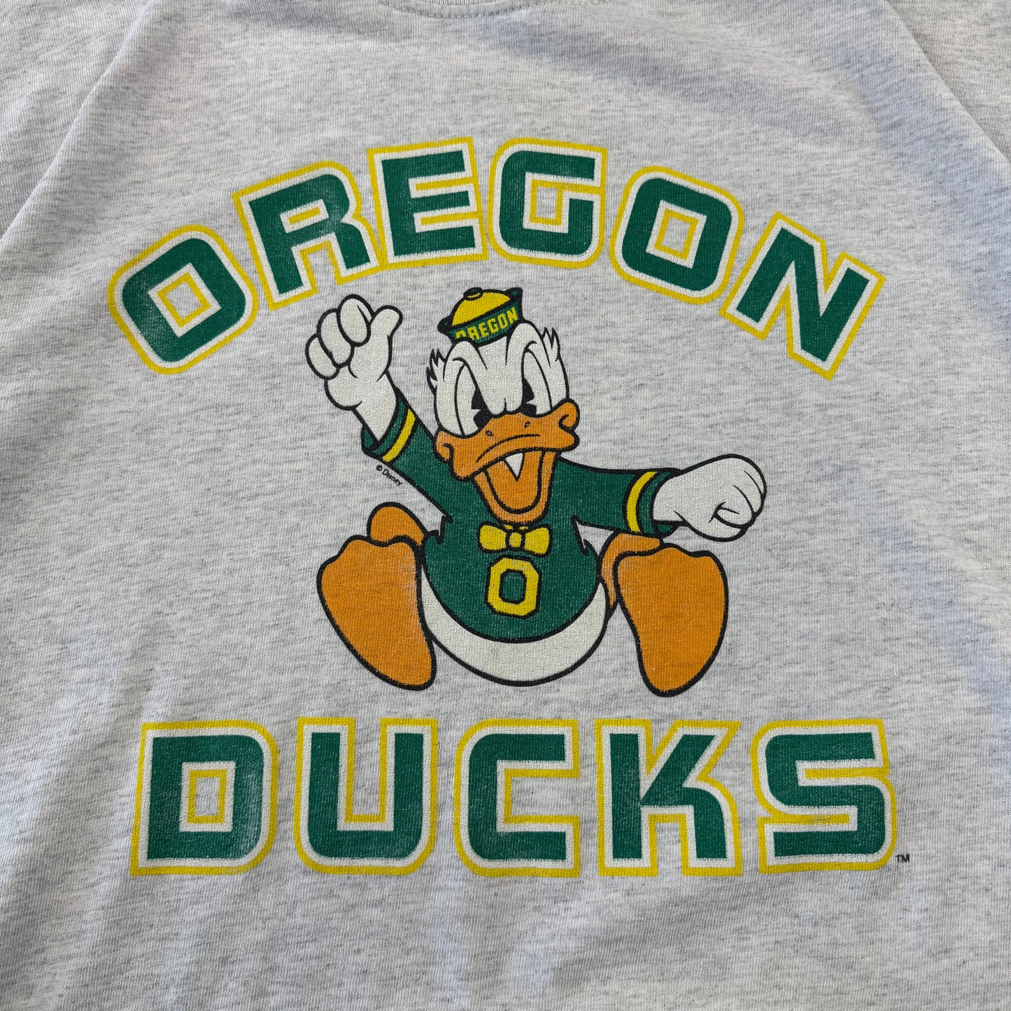 90s TLC Oregon Ducks Disney Donald Duck Collab Graphic Tee