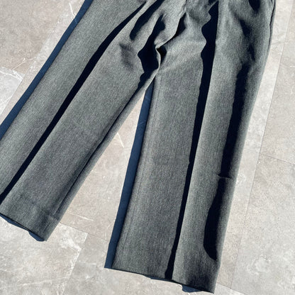 90s Levi's Made in USA Dark Gray Action Slacks