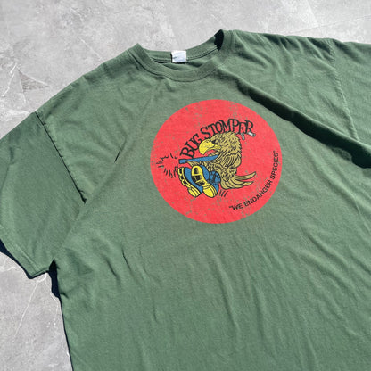 90s Gildan Bug Stomper Faded Graphic T-Shirt