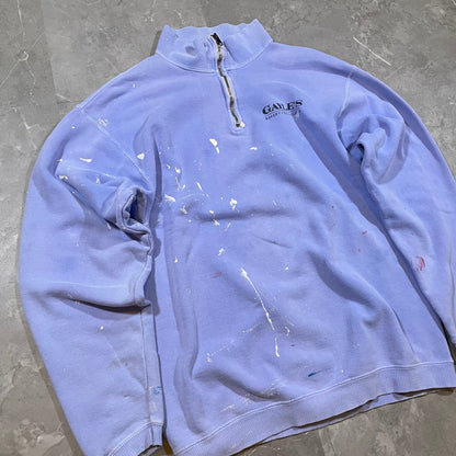 90s Authentic Pigment Painters Half-Zip Sweater