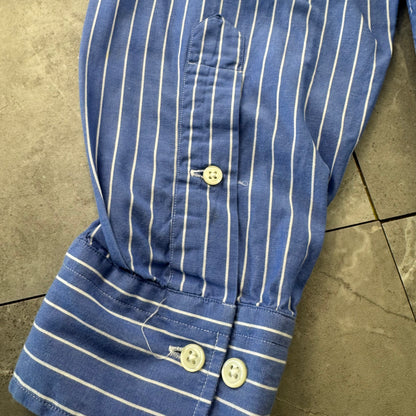 00s Polo by Ralph Lauren “Philip” Blue Striped Shirt