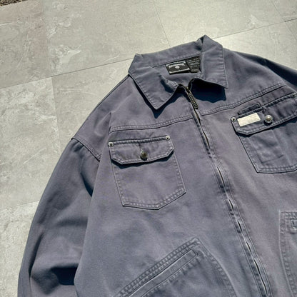 90s-00s RocaWear Gray Dual Pocket Jacket