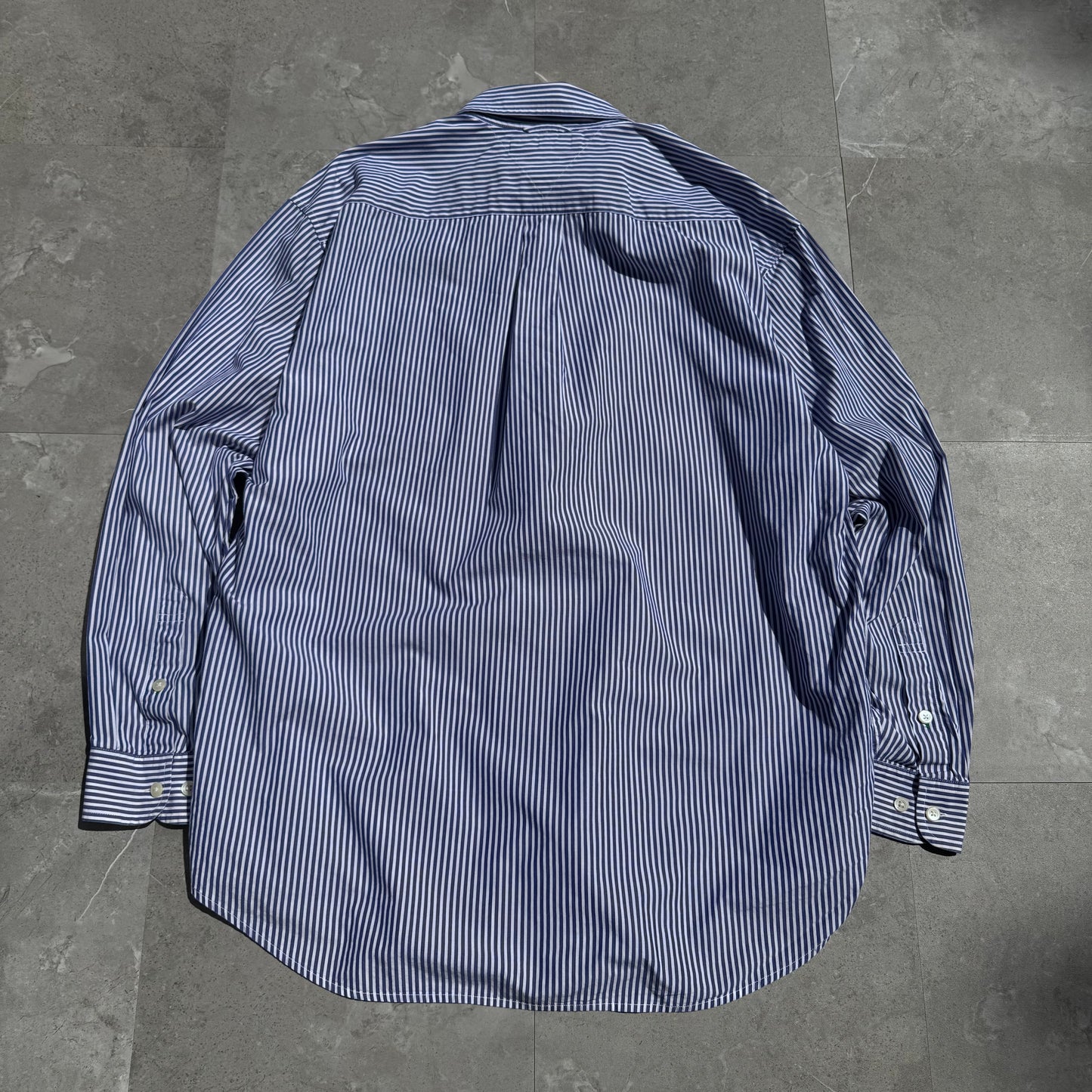 90s Tommy Hilfiger Blue Stripe Button Down Shirt KiiChain Clothing