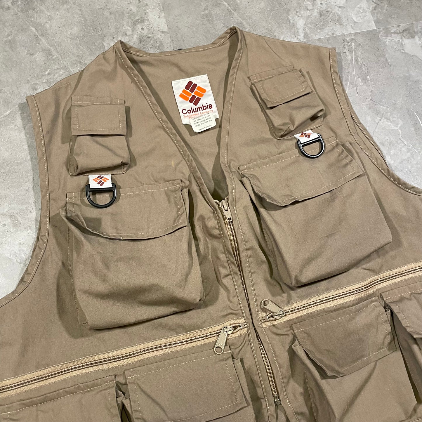 70s Columbia Fisherman Tech Vest