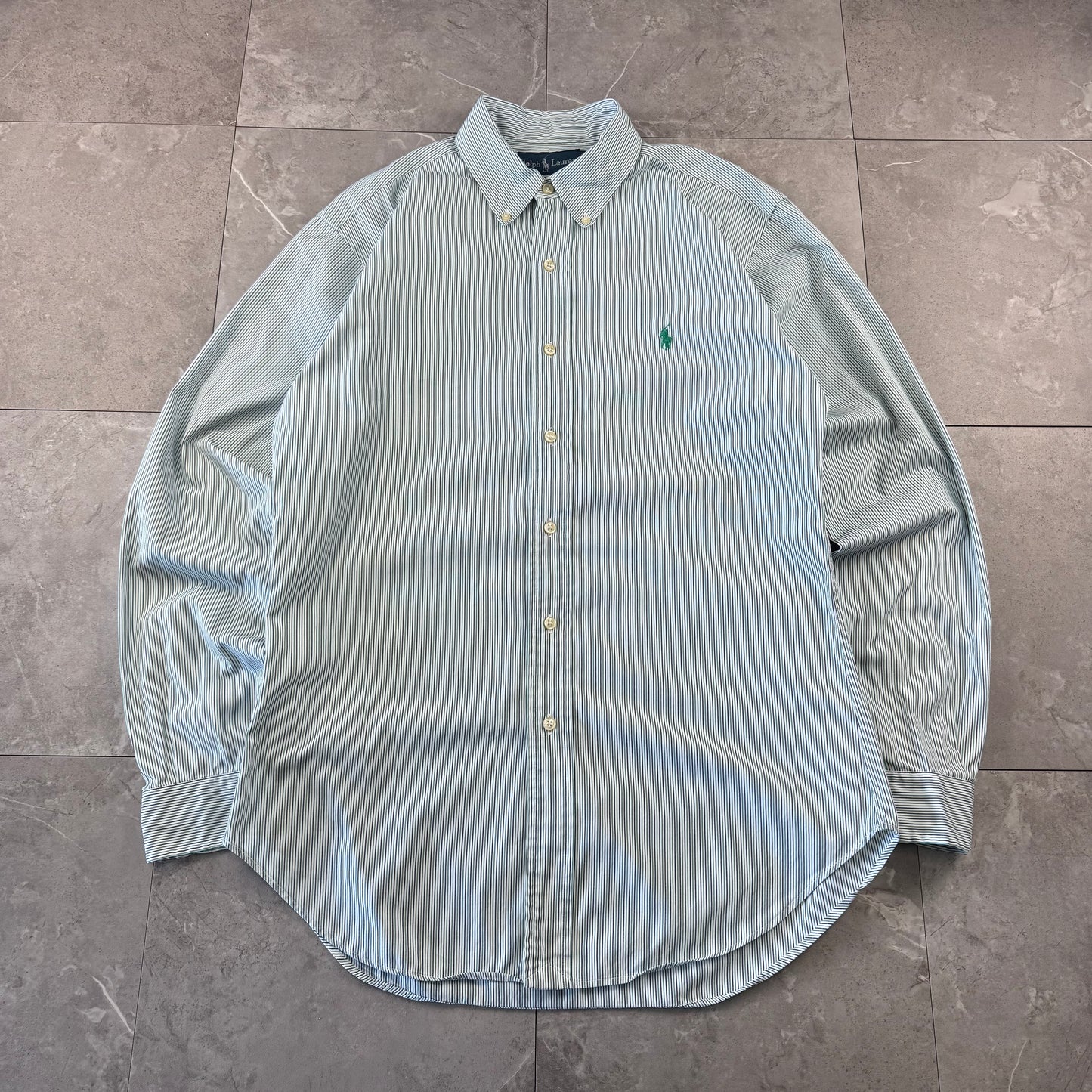 00s Ralph Lauren Classic Fit Striped Shirt