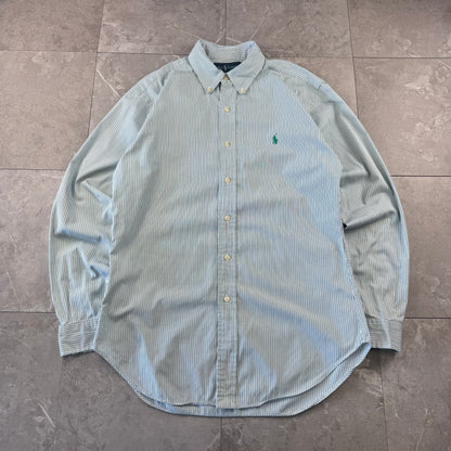 00s Ralph Lauren Classic Fit Striped Shirt