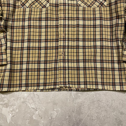 80s-90s Claybrooke Plaid Flannels Shirt