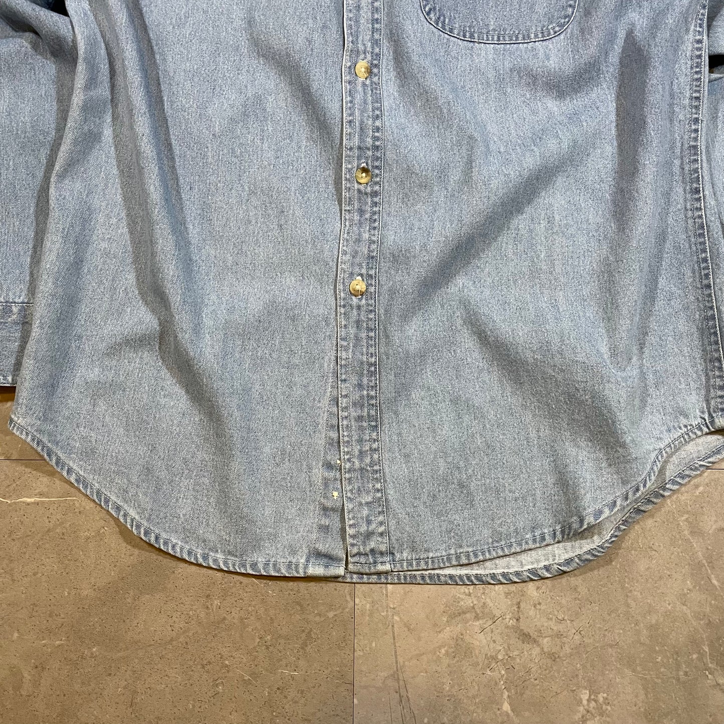 90s Coca-Cola Made in USA Denim Shirt