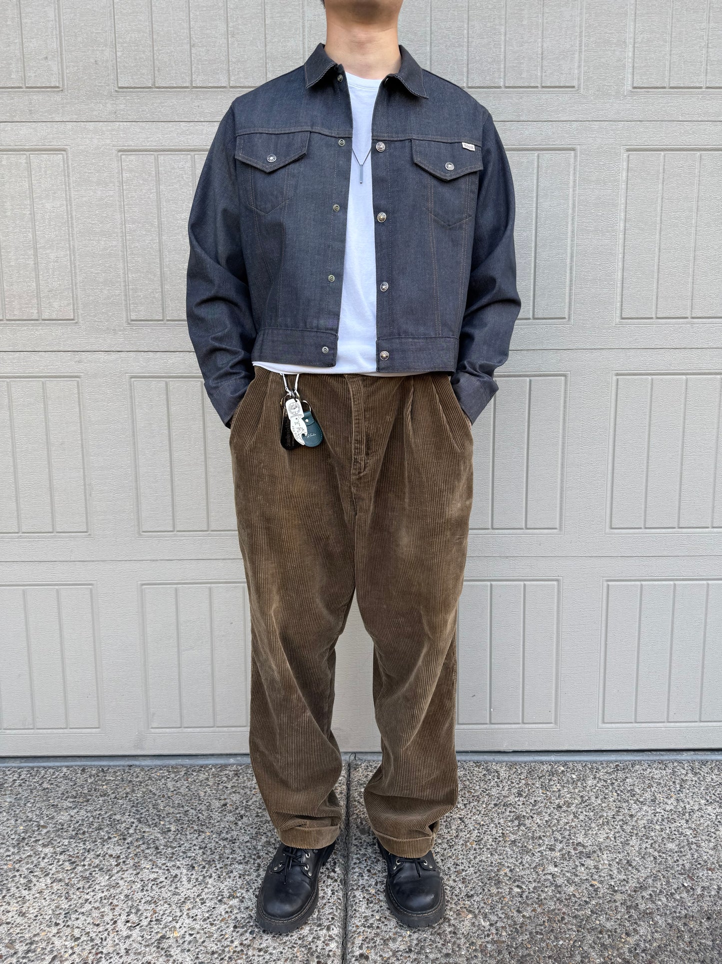 70s Sears Put-On Shop Toughskins Dark Wash Denim Jacket