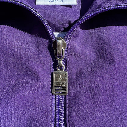 90s Russell Athletic Purple Zip-Up Windbreaker Jacket KiiChain Clothing