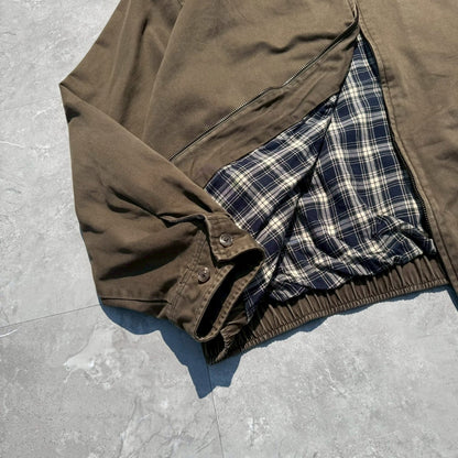 90s-00s Ralph Lauren Brown Corduroy Collar Swing Top Jacket