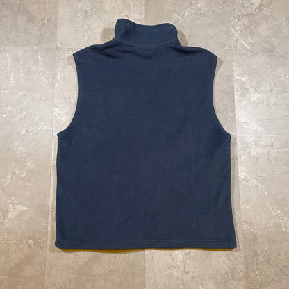 00s Columbia Navy Zip Fleece Vest