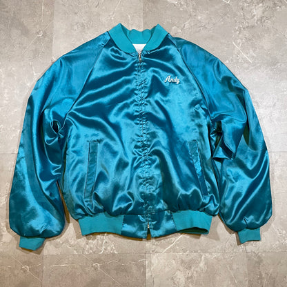 90s King Louie Pro Fit Made in USA Nylon Bomber Jacket