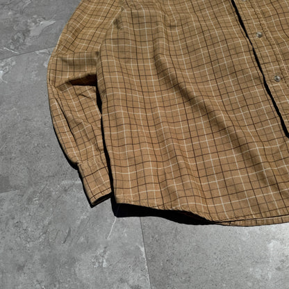 00s Eddie Bauer Corduroy Checkered Button Down Shirt KiiChain Clothing