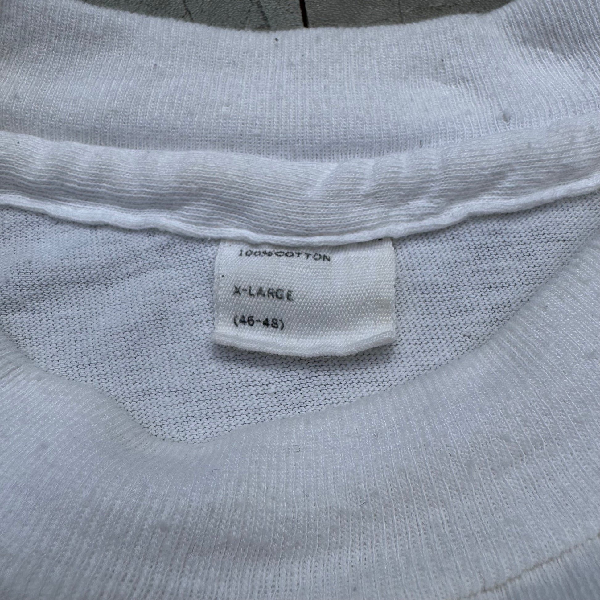 80s-90s Unknown USA Africa Stamp Single Stitch Tee KiiChain Clothing