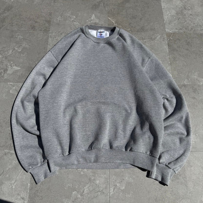 90s-00s Jerzees Gray Crewneck Sweatshirt KiiChain Clothing