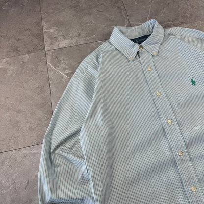 00s Ralph Lauren Classic Fit Striped Shirt
