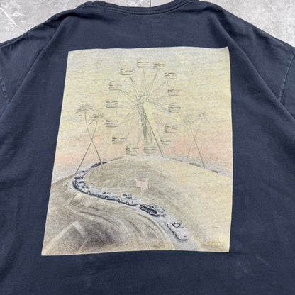 00s In-N-Out Burger 70th Anniversary Faded Black Graphic T-Shirt