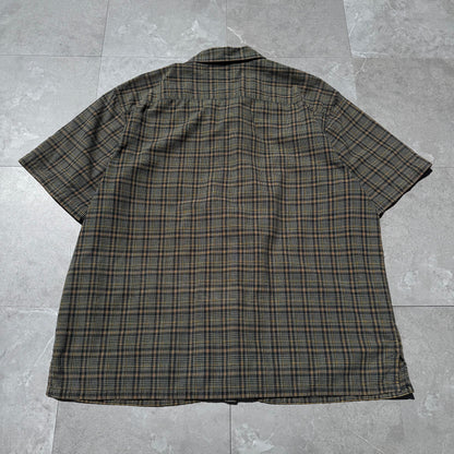 90s-00s Ralph Lauren Jeans Co Checkered Cotton Open Collar Shirt KiiChain Clothing
