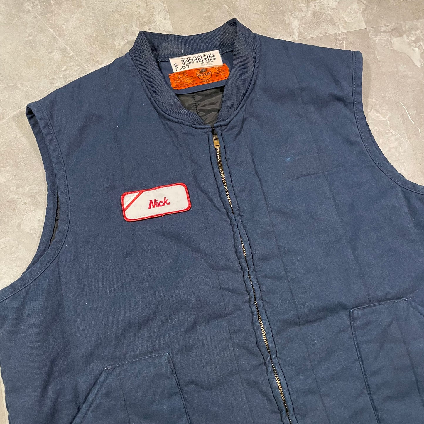 90s-00s Red Kap Worker’s Vest