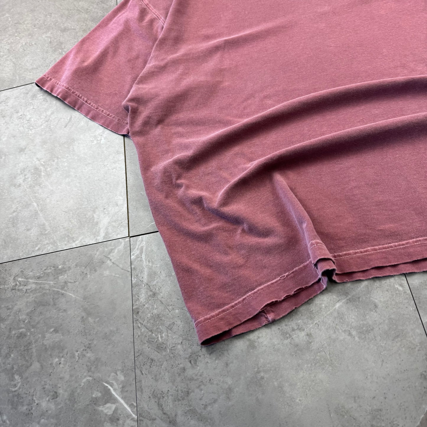 90s-00s Gap Faded Red Blank T-Shirt