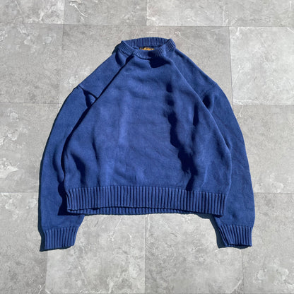 90s Eddie Bauer Heavyweight Blue Knit