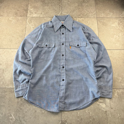 90s Levi's Orange Tab Tiger Embroidered Graphic Dual Pocket Shirt