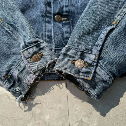80s-90s Levi's 75066 Made in USA Dyed Denim Jacket