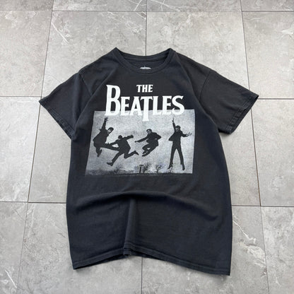 00s The Beatles Black Graphic T-Shirt