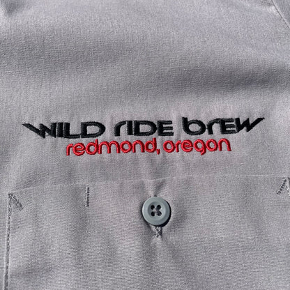 00s Dickies Wild Ride Brew Work Short Sleeve Shirt