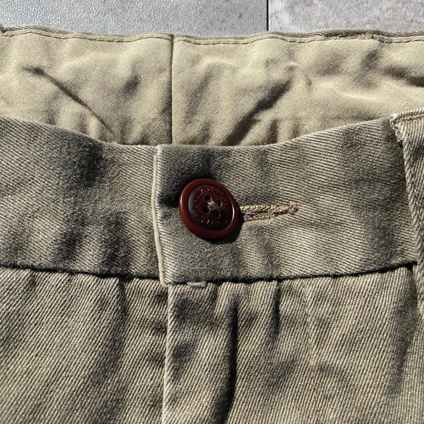 90s Nautica Spinnaker Brown Chino Pants 33x32