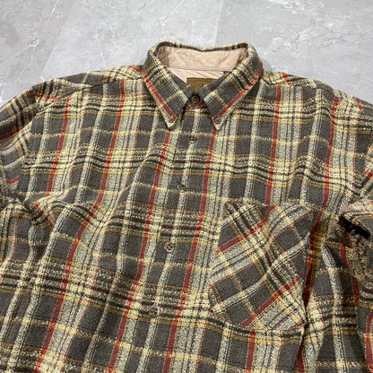 90s St John’s Bay Plaid Flannel Button Down Shirt