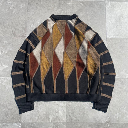 90s Norm Thompson Made in USA Design Knit